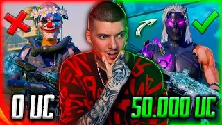 😨 СРОЧНО! ЭТО САМАЯ ЛУЧШАЯ ПРОКАЧКА АККАУНТА на 50000 UC В PUBG MOBILE! ТАКОГО Я НИКОГДА НЕ ДЕЛАЛ!