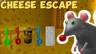 There is a GIANT killer rat - Cheese escape Roblox