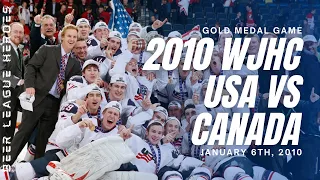 Canada vs. USA | GOLD MEDAL GAME | 2010 World Juniors | Full Game HD - Beer League Heroes