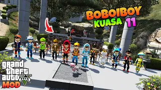 BOBOIOBOY KUASA 11 PERGI KE PERNIKAHAN NARUTO  - GTA 5 MOD BOBOIBOY