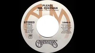 1975 HITS ARCHIVE: Please Mr. Postman - Carpenters (a #1 record--stereo 45)