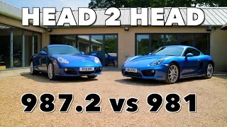 Porsche Cayman S Comparison | 987.2 vs 981