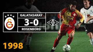 Nostalji Maçlar | Galatasaray 3 - 0 Rosenborg ( 04.11.1998 )