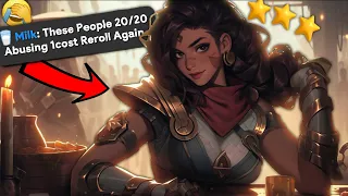 This NEW 20/20 Reroll 1-Cost Samira/Cassio Comp is OP! | TFT Teamfight Tactics Patch 13.15