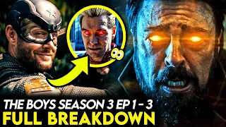 THE BOYS Season 3 Episode 1 - 3 Breakdown & Review + Ending Explained!
