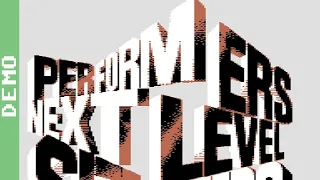 Next Level by Performers - Winning demo at X'2023 (C64) [50 FPS]