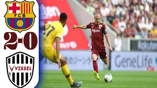 Barcelona vs Vissel Kobe (2-0) All Goals & Highlights 27/07/2019