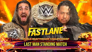 WWE 2K23 - Seth Rollins Vs Shinsuke Nakamura - Last Man Standing Match | WWE Fastlane