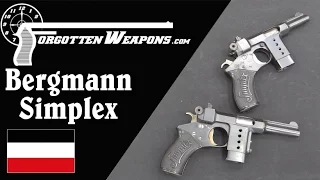 Bergmann Simplex Pocket Pistols