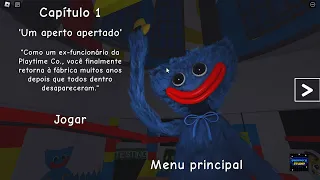 JOGAMOS O POPPY PLAYTIME CHAPTER 1 NO ROBLOX!