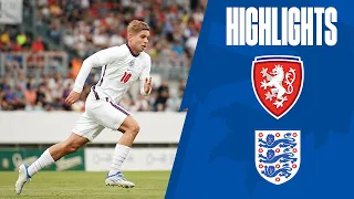 Czech Republic U21 1-2  England U21 | Smith Rowe Sublime Volley Earns Young Lions Win | Highlights