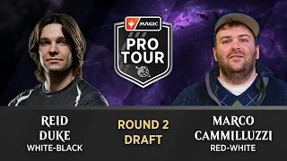 Reid Duke vs. Marco Cammilluzzi | Round 2 | Pro Tour March of the Machine