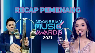 RECAP PEMENANG INDONESIAN MUSIC AWARDS 2021 LESTI BORONG PIALA