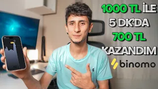 Doğru Strateji ile 1000 TL kullandım, 700 TL Kar Ettim! / Binomo