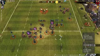 Blood Bowl 2. RUBBL. Энты. День 6. Вампиры - Орки.