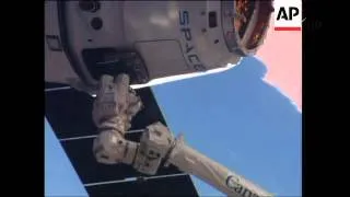 Space station astronauts got a special Easter treat: a cargo ship full of supplies. The SpaceX compa