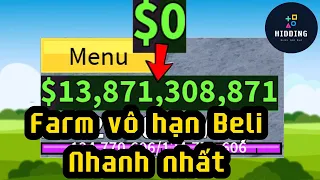 Bloxfruits - Cách kiếm vô hạn Beli nhanh nhất, chuẩn bị cho Big update 20 và nâng Triple Demon Blade