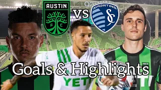 Austin FC vs Sporting KC Match Goals & Highlights from Q2 Stadium 11/3/21