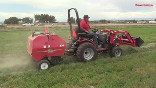 A Round Baler You Can Run with a 20 Horsepower Tractor | Mahindra