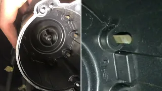 “cleaning” a CAP & ROTOR on a chevy engine 350, 327, 305 (5.7L)