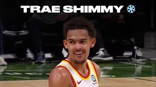 Giannis Was Not Happy About Trae Young's Shimmy Before 3-Pointer