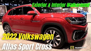 2022 Volkswagen Atlas Sport Cross Review - Exterior Interior Walkaround | AutoMotoTube