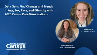 Find Changes and Trends in Age, Sex, Race, and Ethnicity with 2020 Census Data Visualizations