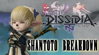 SHANTOTTO BREAKDOWN!!!: Dissidia Final Fantasy NT