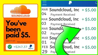 Make $250 By Listening To Soundcloud Music (FREE) Make Money Online Now 2023!