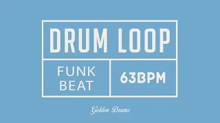 Funk Drum Loop 63 BPM