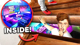 I Built a Secret Gaming Room To HIDE From My Brother! (GTA 5)