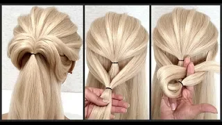 Идеальная прическа для самой себя. Подробное видео.The perfect hairstyle for herself.Detailed video.