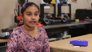 Twelve-year-old creates solution for polluted water