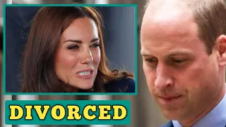 DIVORCED!🛑 Kate in tears as William terminates marriage after Charles declares she unfit to be queen