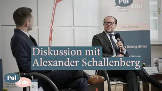 PolEdu diskutiert mit Alexander Schallenberg