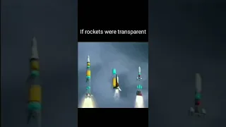 What IF Rocket Were Transparent 😳😳 #short #youtubeshort