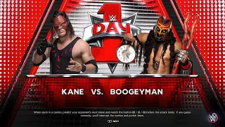The Boogeyman's Challenge: Kane in WWE 2K23 Showdown| Kane vs Boogeyman