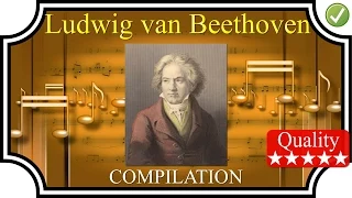 BEETHOVEN Compilation 1H30 - High Quality Sound Classical Music HQ FULL Complete hd