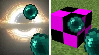 what's inside Black Hole and 404 in minecraft ?!