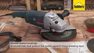 Angle Grinder Review - Bosch GWS 2200 Blue Angle Grinder