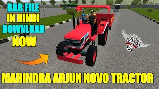 Bus simulator Indonesia me mahindra arjun novo tractor mod download kaise kare| arjun novo plus mod