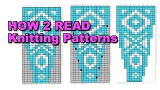 Understanding & Reading #Knitting #Charts for #Fairisle #Sweaters