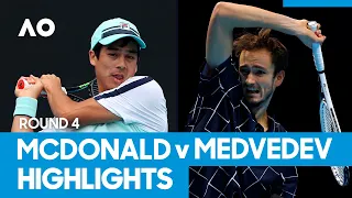 Mackenzie McDonald vs Daniil Medvedev Match Highlights (4R) | Australian Open 2021