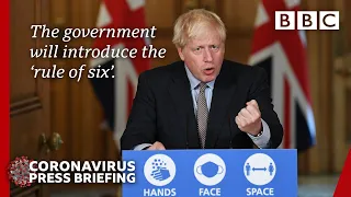 'We must act' to prevent second lockdown, Boris Johnson - UK Government Briefing 🔴 @BBCNews - BBC