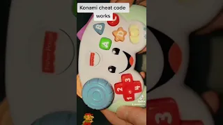 Trying the Konami code on this Fisher Price controller!