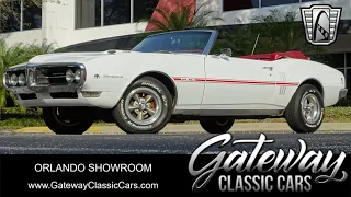 1968 Pontiac Firebird For Sale Gateway Classic Cars of Orlando #2321