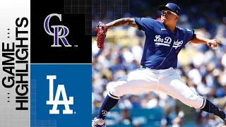 Rockies vs. Dodgers Game Highlights (8/13/23) | MLB Highlights