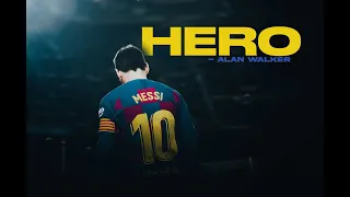 Lionel Messi • Alan Walker - Hero 2023 | Skills & Goals | HD