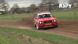 BMW E30 325i sideways - Frank Gerritsen Mulkes - OVD Groep Short Rally Ede 2012