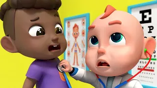 Doctor Checkup - Boo Boo Song + More Nursery Rhymes & Kids Songs | Rosoo - Baby Songs